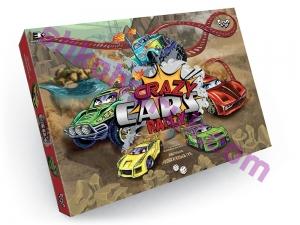 Гра настільна мала Crazy Cars Rally (Danko Toys) 