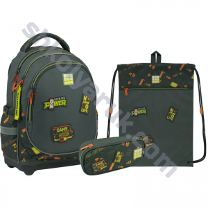 Набір Kite SET_WK22-724S-4 Wonder Game Mode Ранець пенал сумка д/взуття