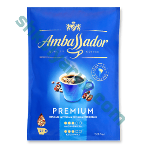 Кава розчинна Ambassador 50г. Premium