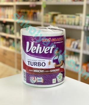 Полотенця паперовi Velvet Turbo (330) 3 шари